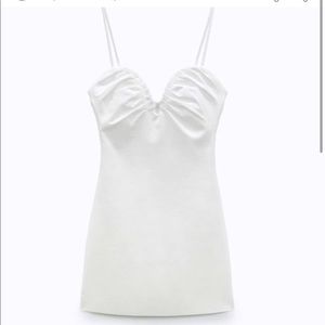 Zara sweetheart neckline dress, NWT, Size S